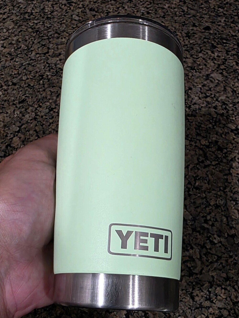 YETI Rambler 20 oz Seafoam Vacuum Insulated Stainless Steel Tumbler w/ MagSlider